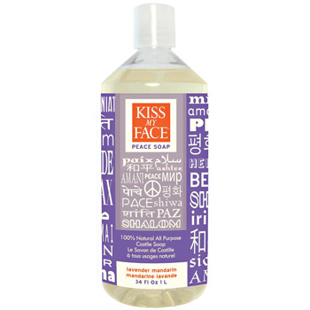 Kiss my face - Lavender mandarin liquid soap 34 oz